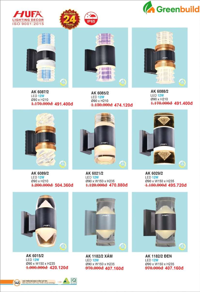 Hufa AK 6087/2, AK 6085/2, AK 6088/2, AK 6089/2, AK 6021/2, AK 6029/2, AK 6015/2, AK 1182/2