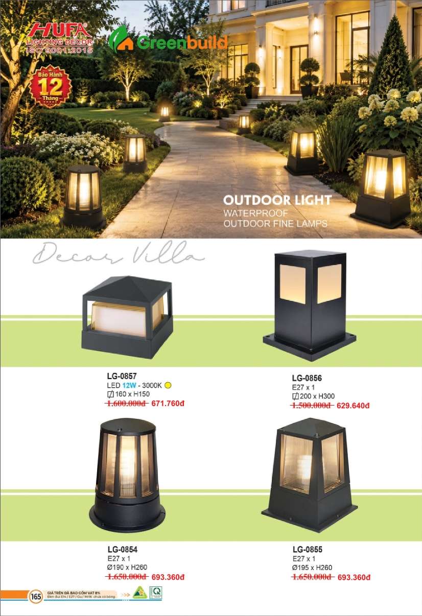 Hufa LG-0854, LG-0855, LG-0856, LG-0857