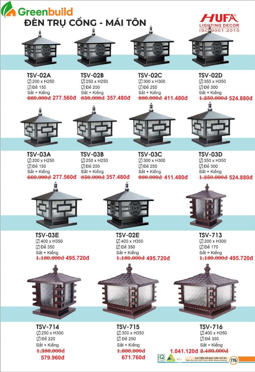 Hufa TSV-02, TSV-03, TSV-713, TSV-714, TSV-715, TSV-716