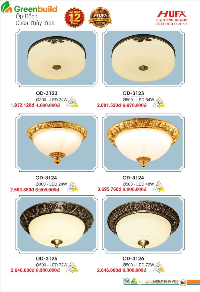 Hufa OD-3123, OD-3124, OD-3125