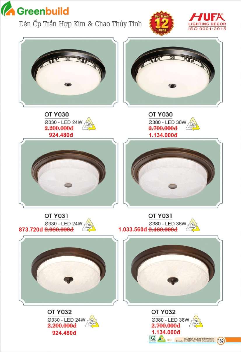 Hufa OT Y030, OT Y031, OT Y032