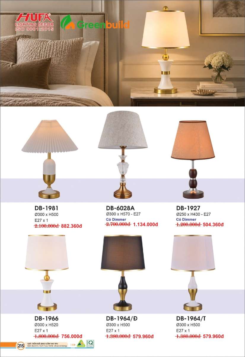 Hufa DB-1981, DB-6028A, DB-1927, DB-1966, DB-1964/Đ, DB-1964/T