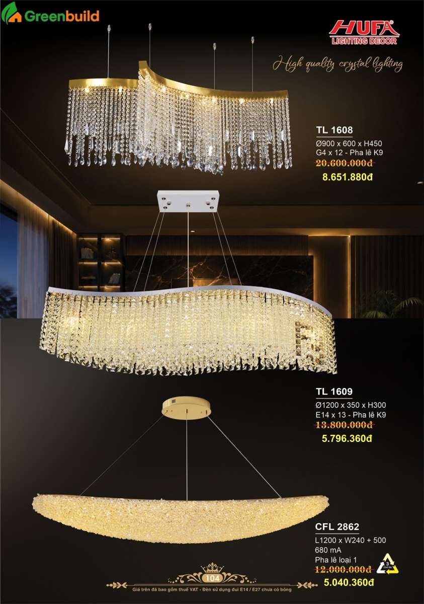 Hufa TL 1608, TL 1609, CFL 2862