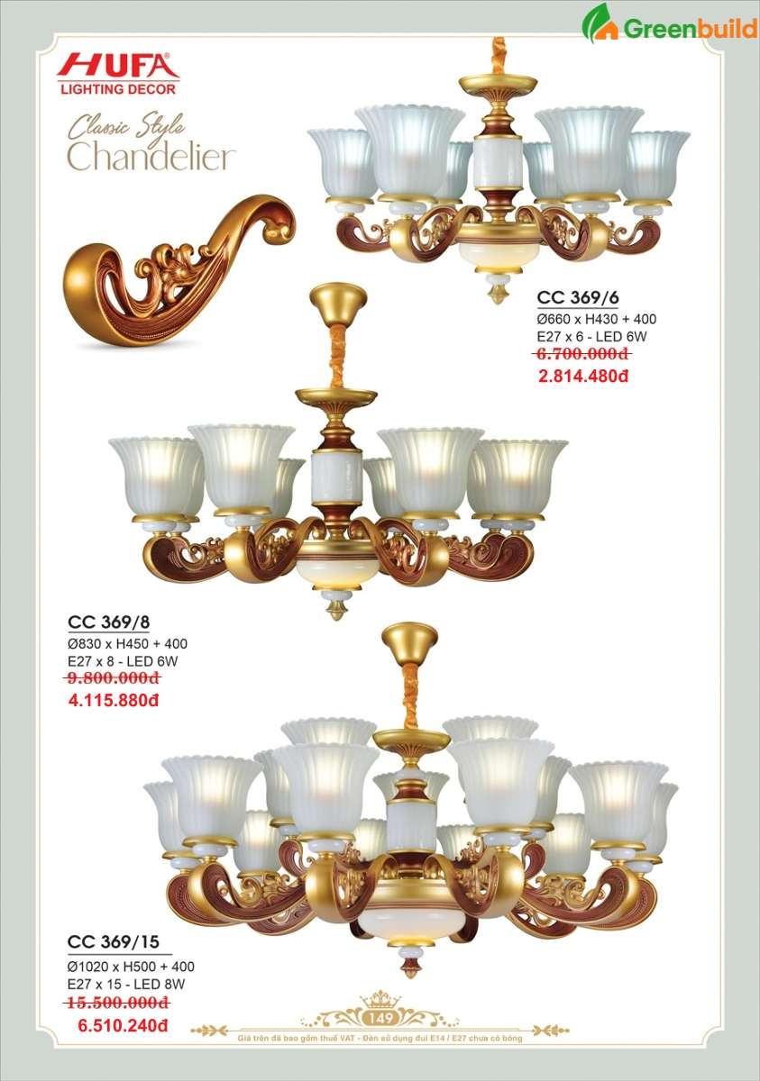 Hufa CC 369/6, CC 369/8, CC 369/15