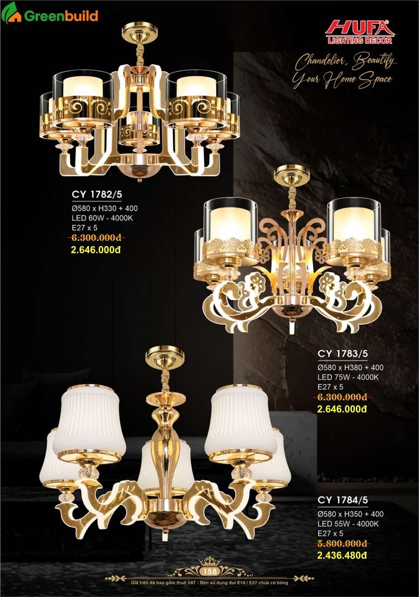 Hufa CY 1782/5, CY 1783/5, CY 1784/5