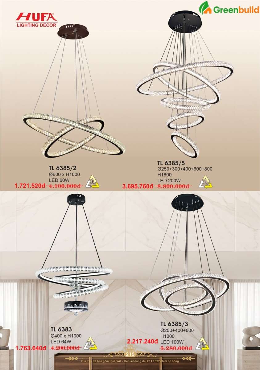 Hufa TL 6383, TL 6385/2, TL 6385/3, TL 6385/5