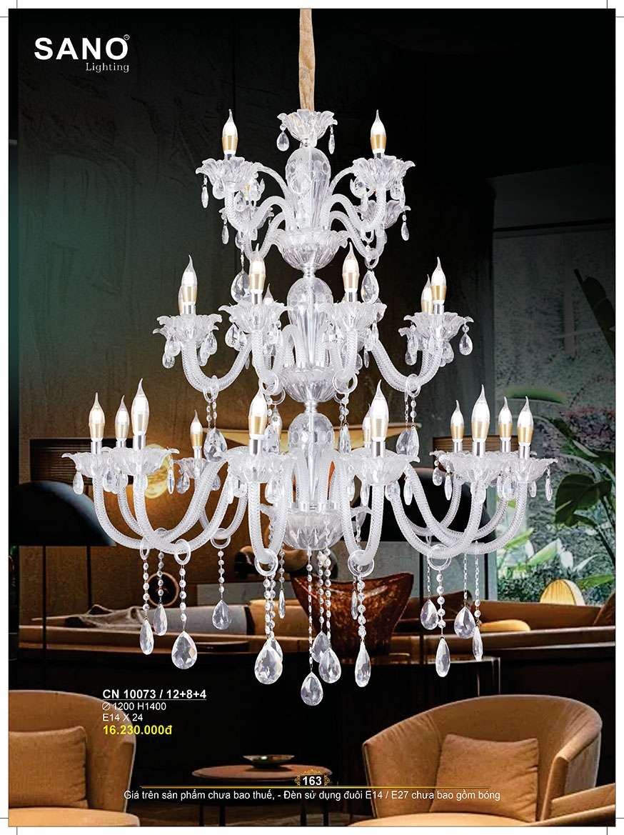 Đèn chùm Sano Lighting CN 10073/12+8+4