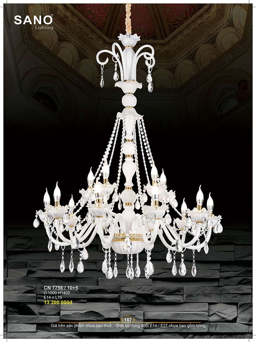 Đèn chùm Sano Lighting CN 7756/10+5