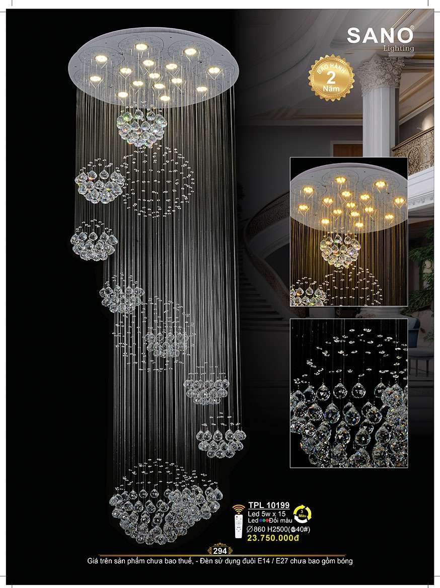 Đèn thả Sano Lighting TPL 10199