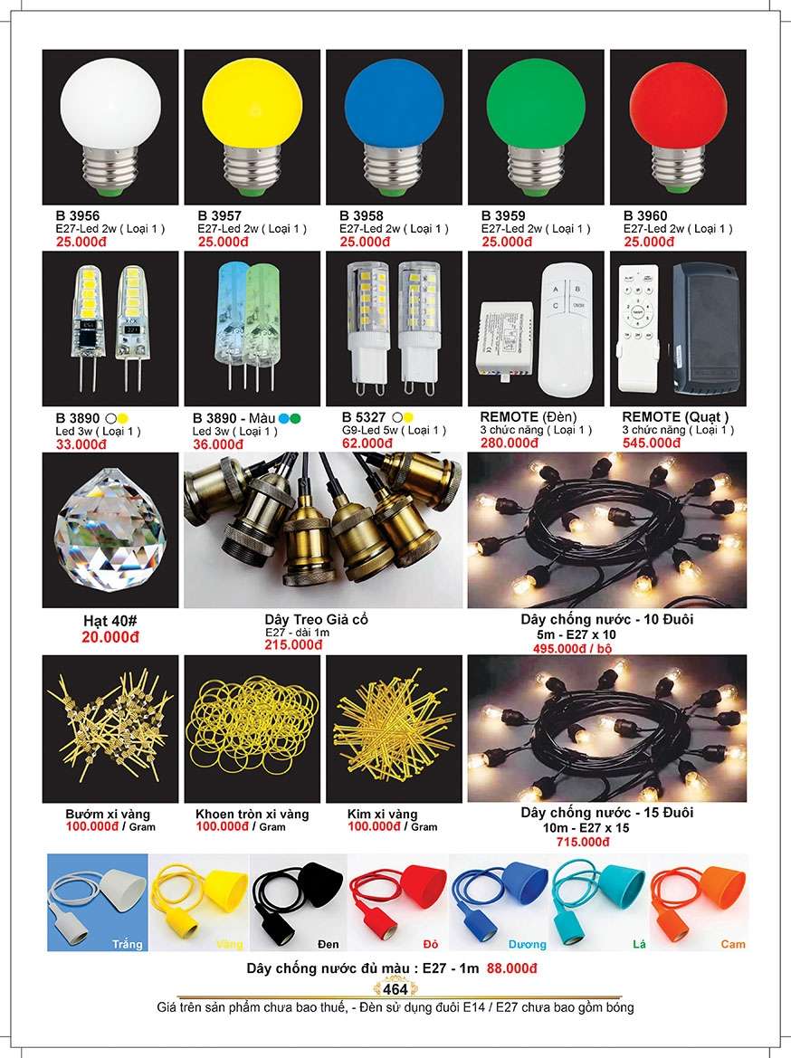 Bóng đèn và phụ kiện đèn led Sano Lighting