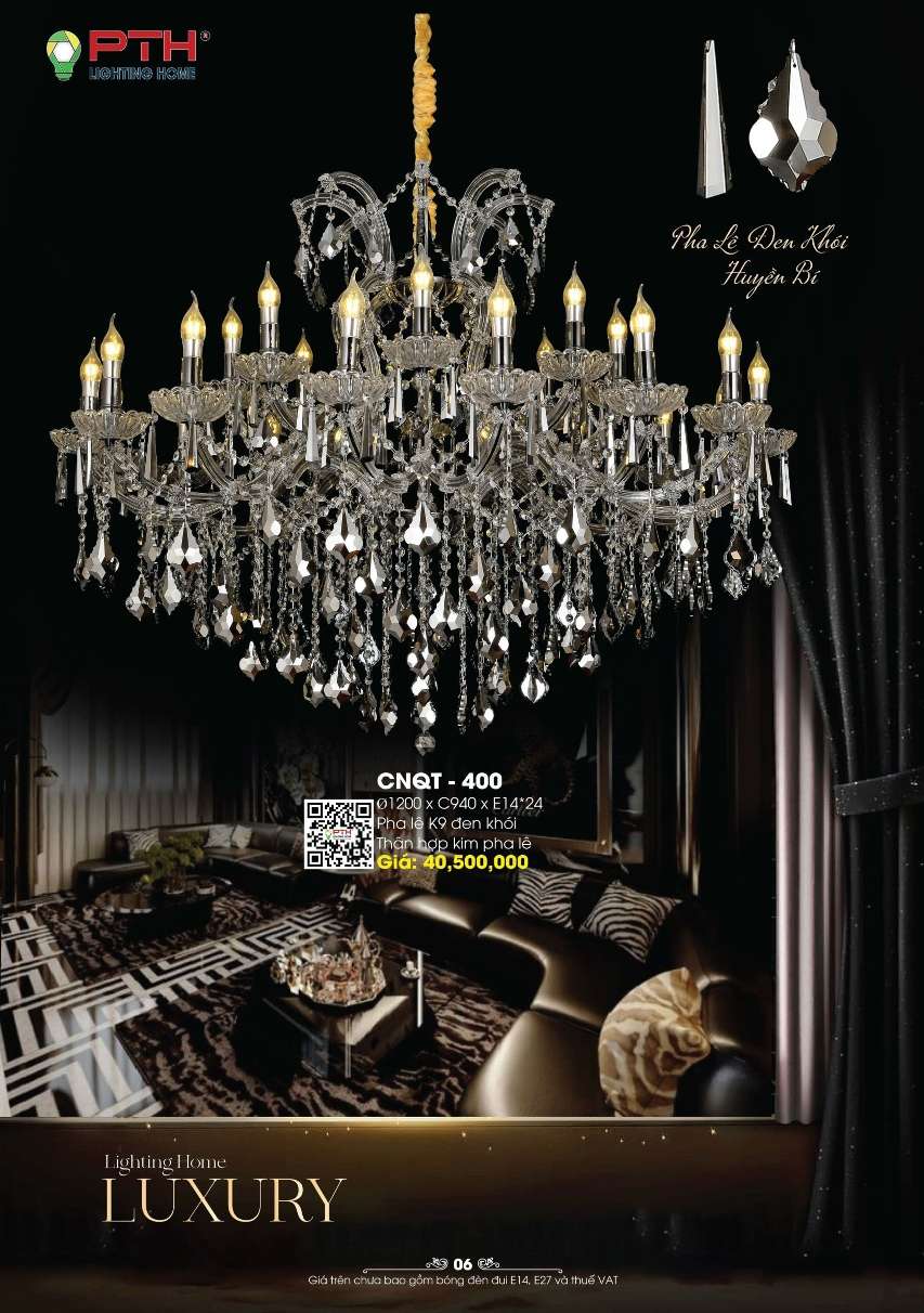 Đèn chùm PTH Lighting Home CNQT - 400