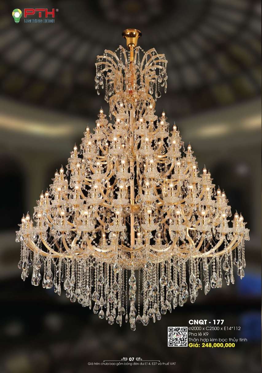 Đèn chùm PTH Lighting Home CNQT - 177