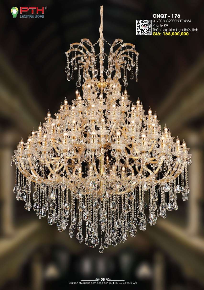 Đèn chùm PTH Lighting Home CNQT - 176