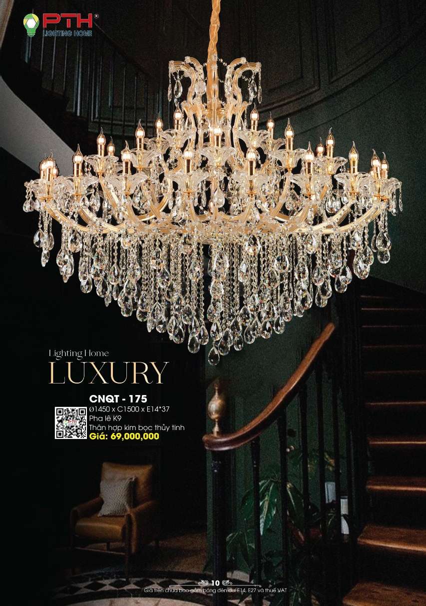 Đèn chùm PTH Lighting Home CNQT - 175