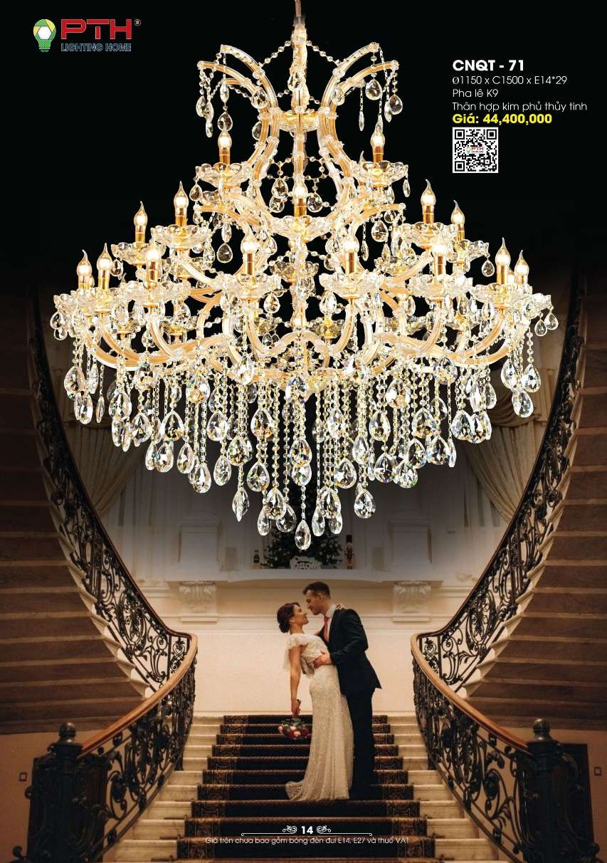 Đèn chùm PTH Lighting Home CNQT - 71