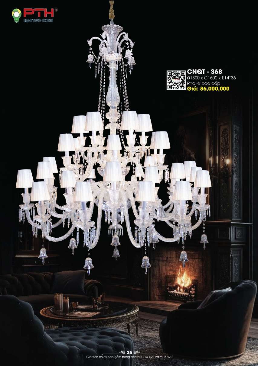 Đèn chùm PTH Lighting Home CNQT - 368