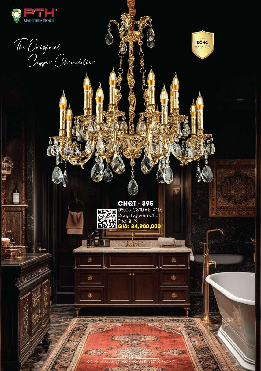 Đèn chùm PTH Lighting Home CNQT - 395