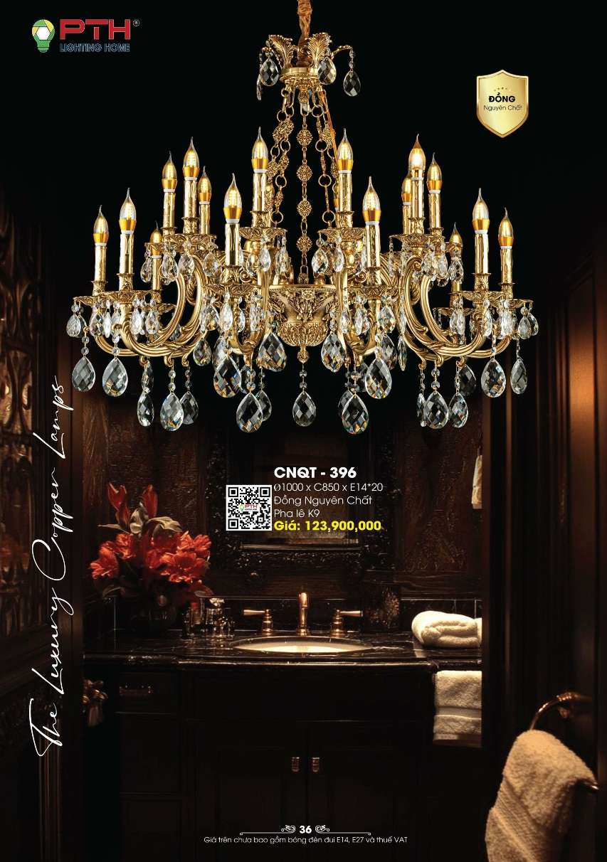 Đèn chùm PTH Lighting Home CNQT - 396