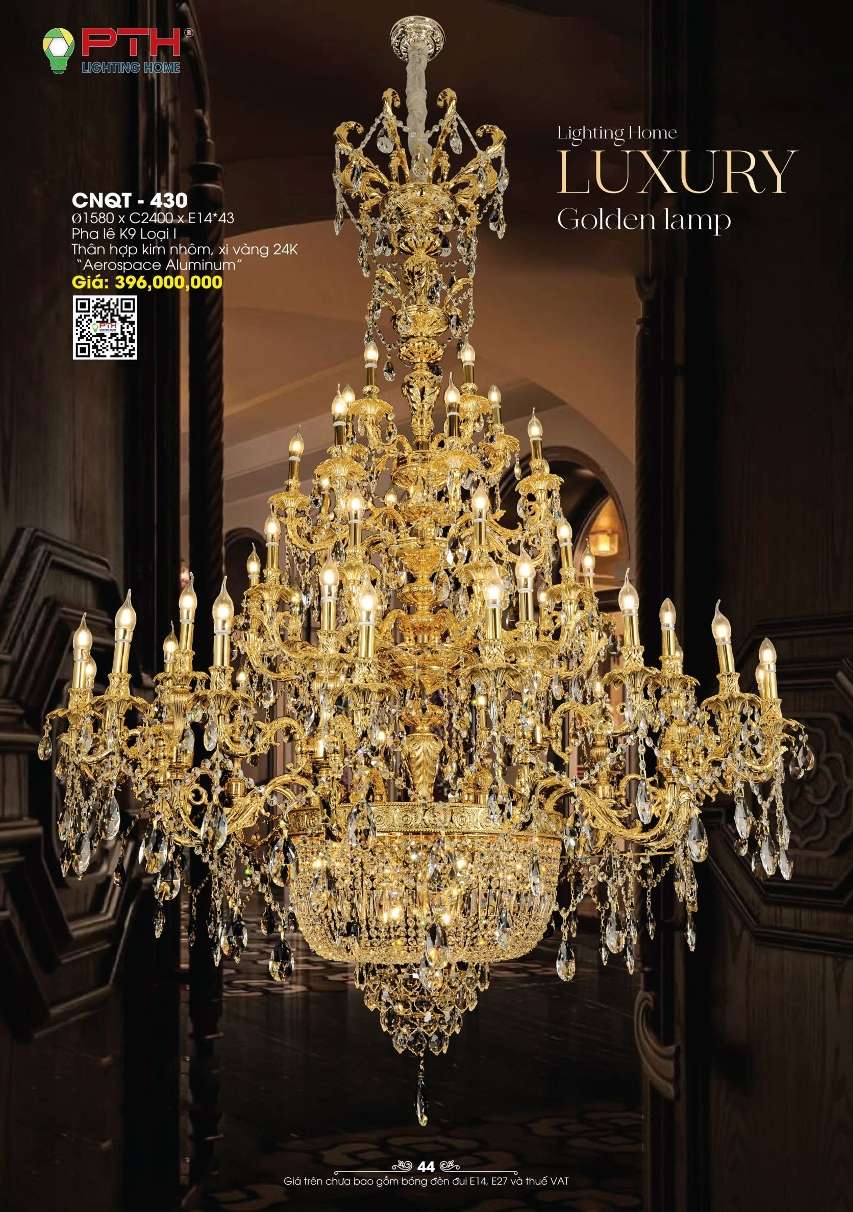 Đèn chùm PTH Lighting Home CNQT - 430