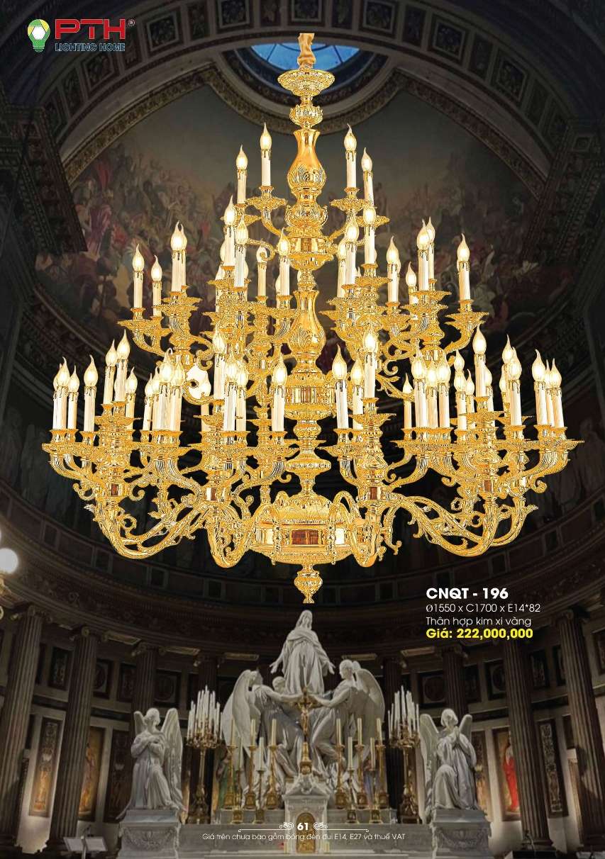 Đèn chùm PTH Lighting Home CNQT - 196