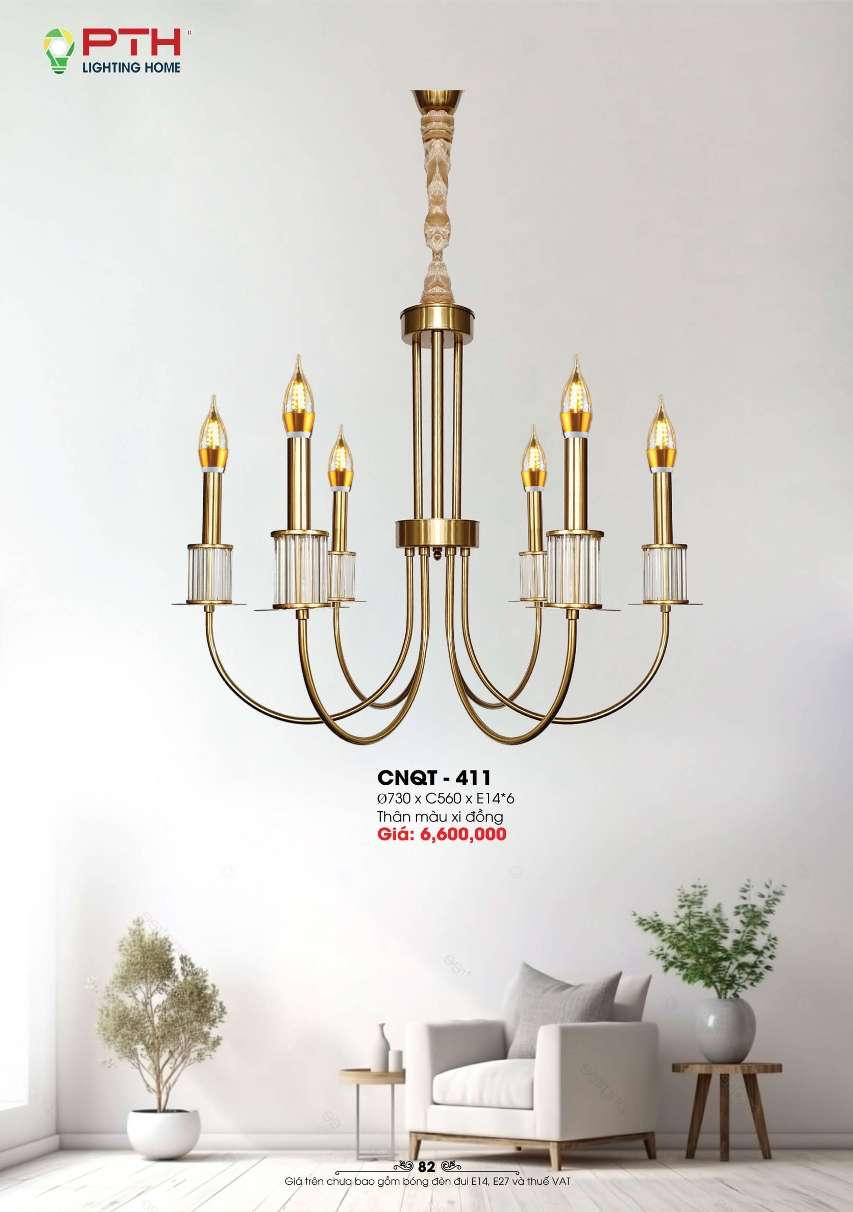Đèn chùm PTH Lighting Home CNQT - 411