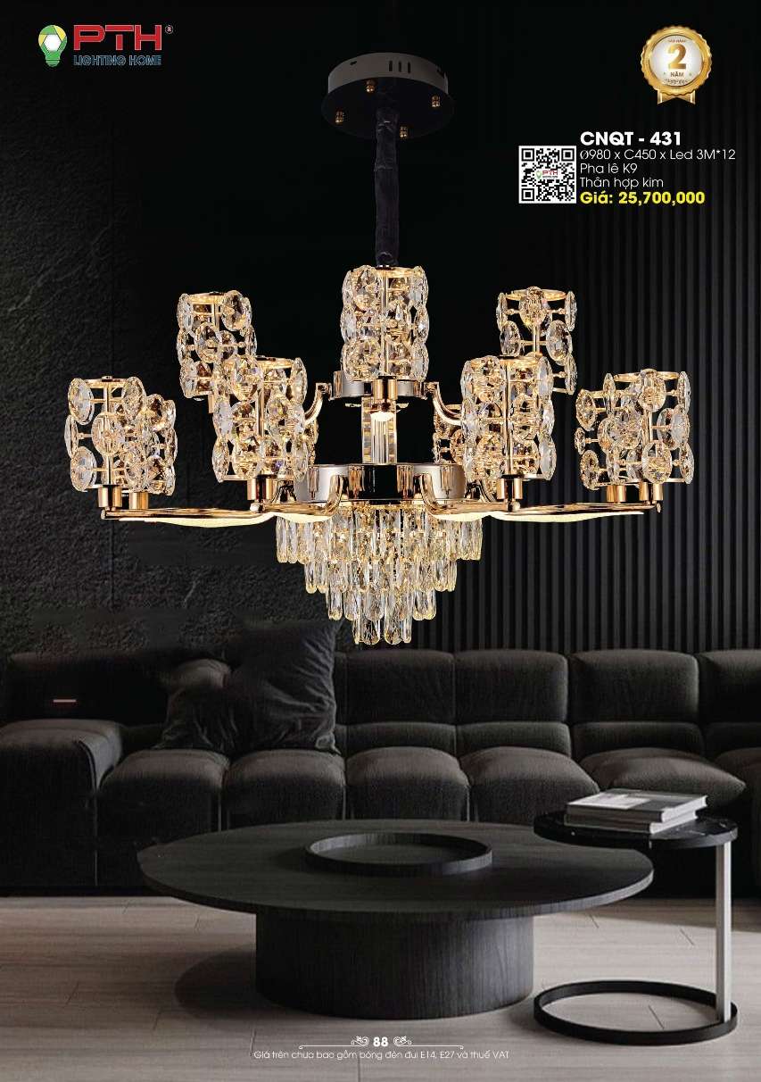 Đèn chùm PTH Lighting Home CNQT - 431