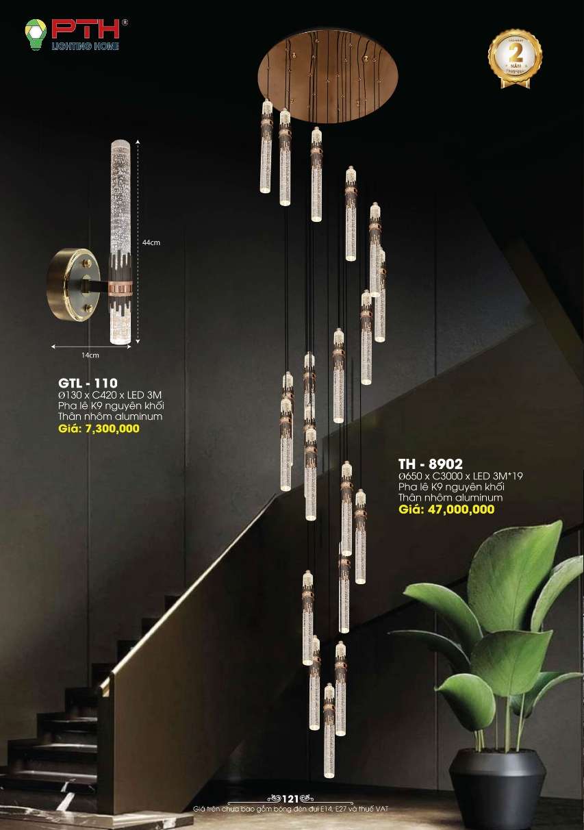 Đèn thả PTH Lighting Home TH - 8902, GTL - 110