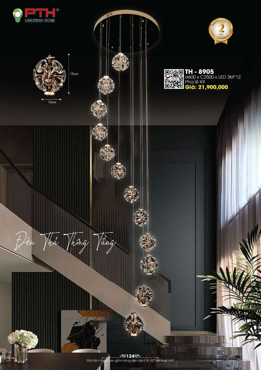 Đèn thả PTH Lighting Home TH - 8905