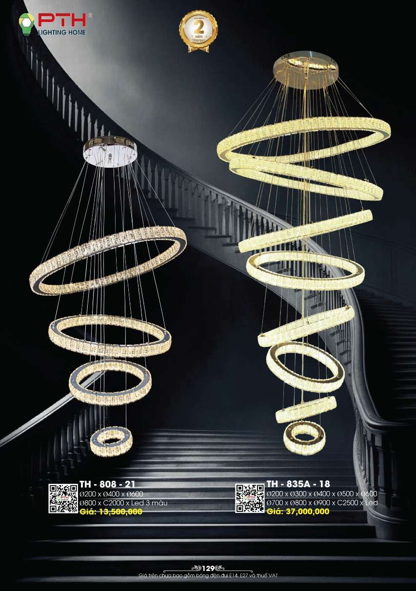 Đèn thả PTH Lighting Home TH - 808 - 21, TH - 835A - 21