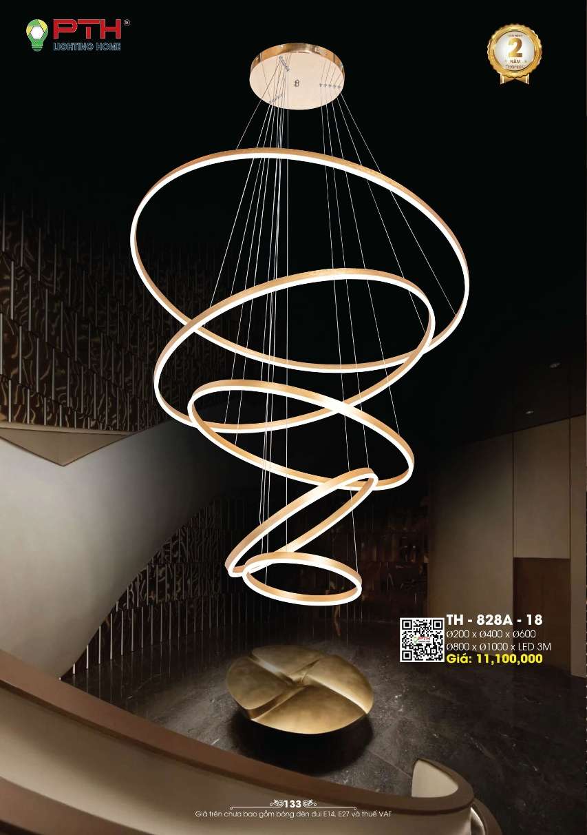 Đèn thả PTH Lighting Home TH - 828A - 18