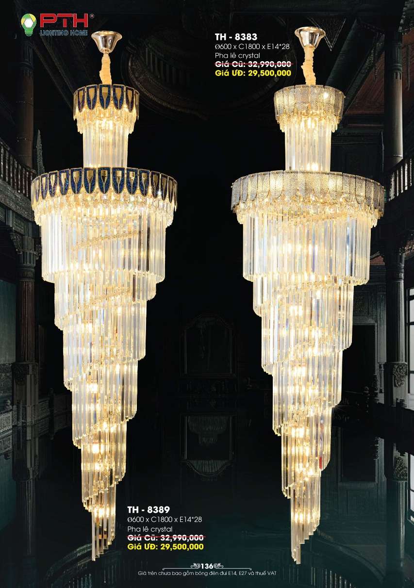 Đèn thả PTH Lighting Home TH - 8383, TH - 8389