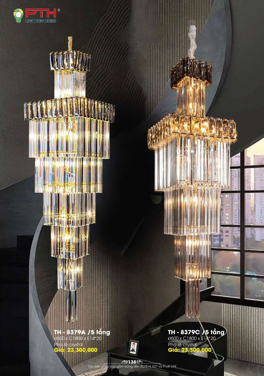 Đèn thả PTH Lighting Home TH - 8379A, TH - 8379C