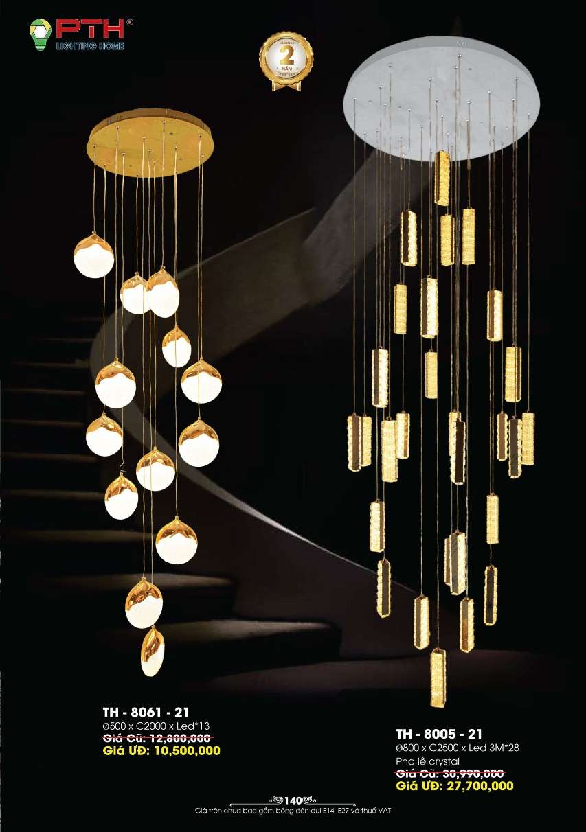 Đèn thả PTH Lighting Home TH - 8061 - 21, TH - 8005 - 21