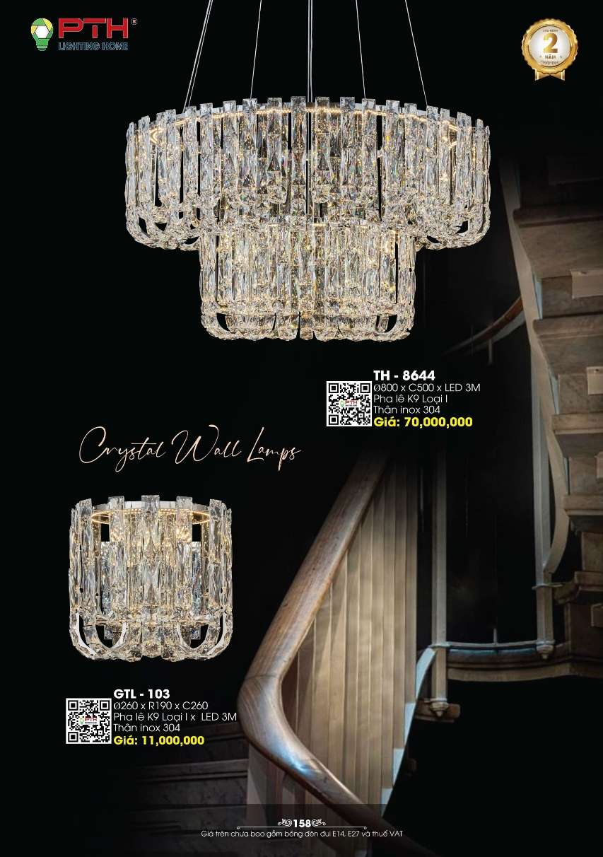 Đèn thả PTH Lighting Home TH - 8644, GTL - 103