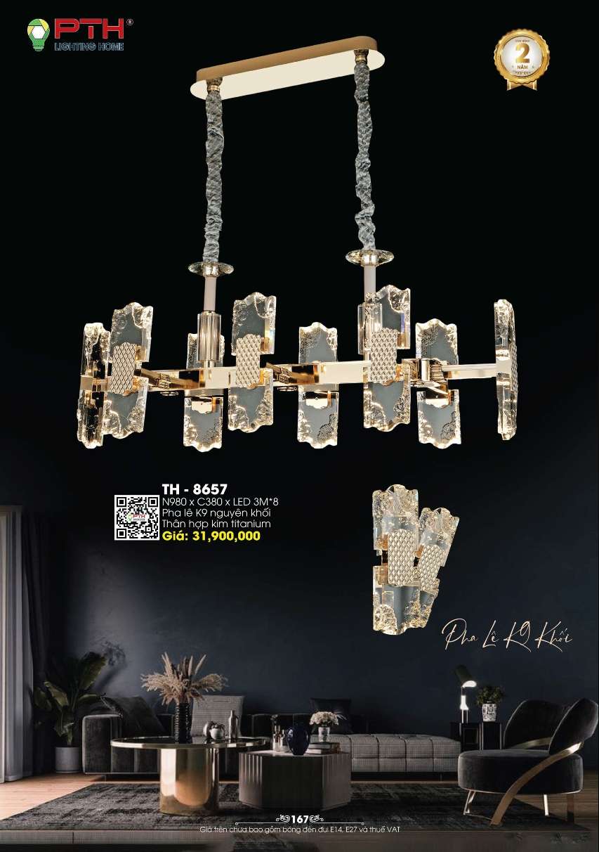 Đèn thả PTH Lighting Home TH - 8657