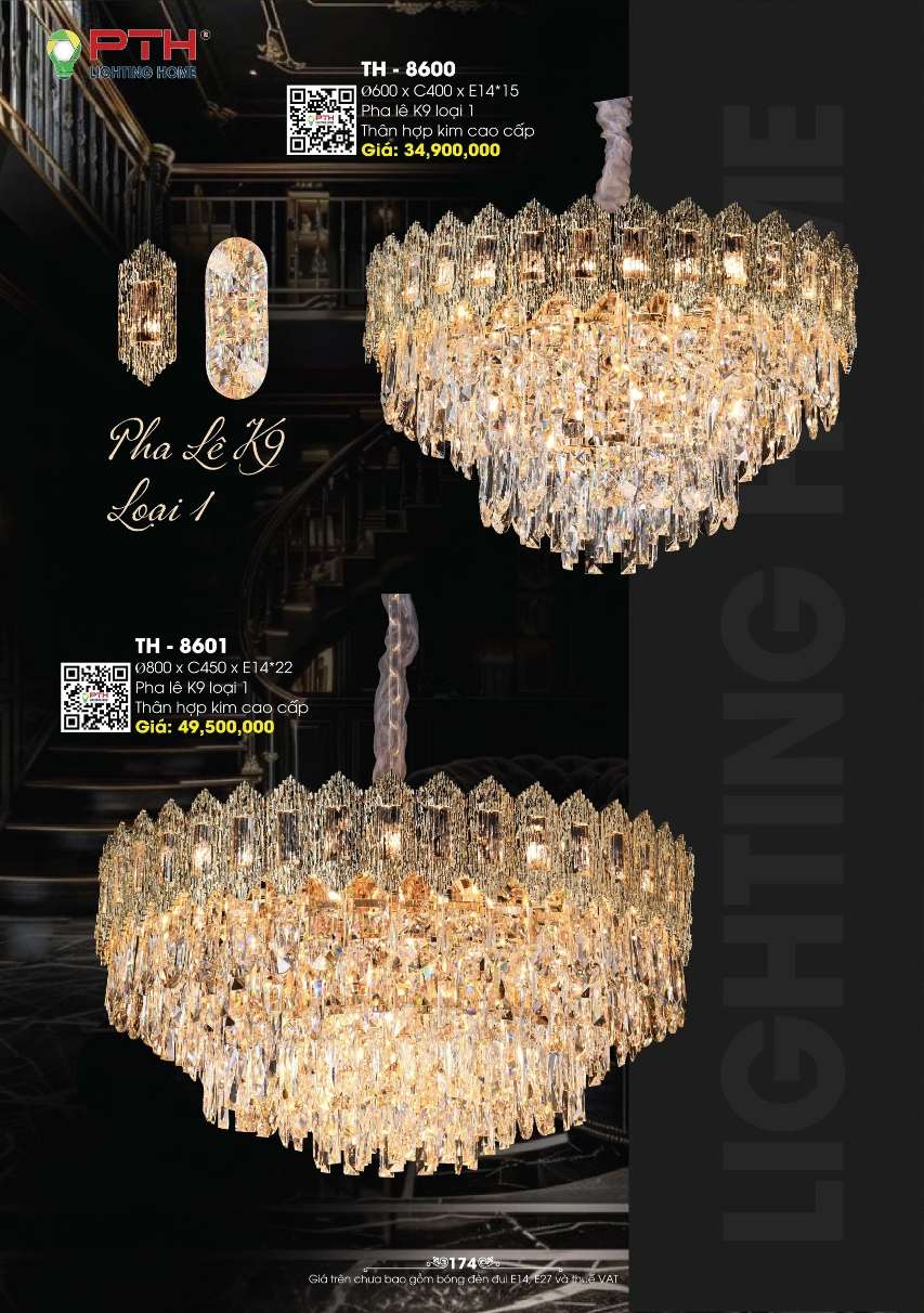 Đèn thả PTH Lighting Home TH - 8600, TH - 8601