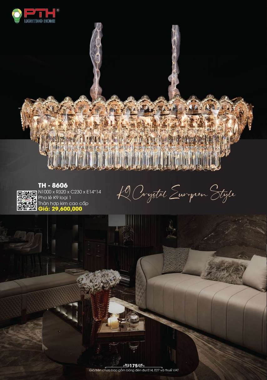 Đèn thả PTH Lighting Home TH - 8606
