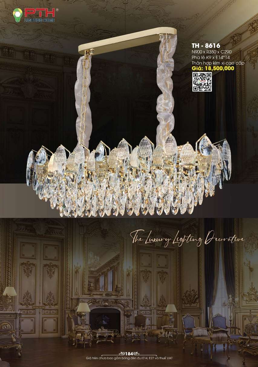Đèn thả PTH Lighting Home TH - 8616