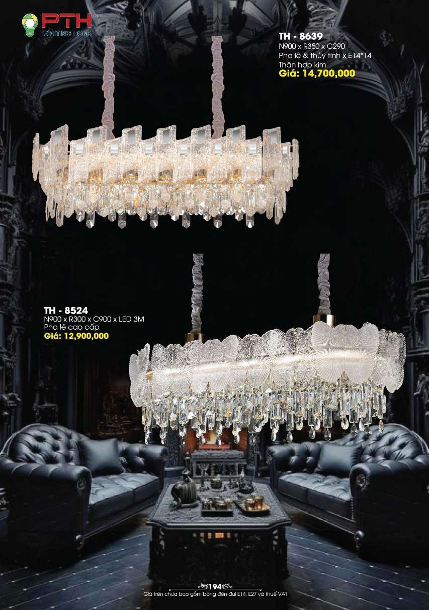 Đèn thả PTH Lighting Home TH - 8639, TH - 8524