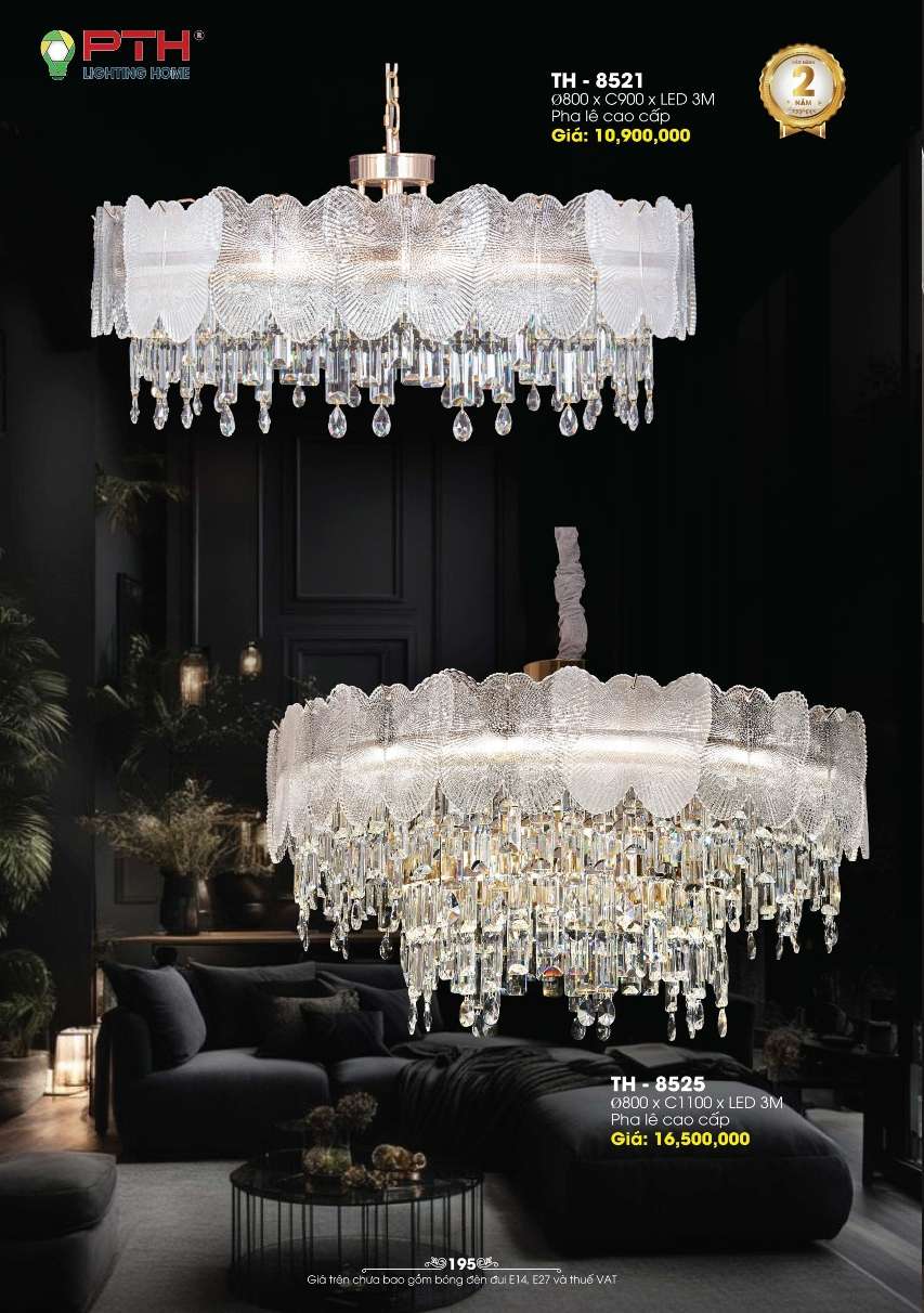Đèn thả PTH Lighting Home TH - 8521, TH - 8525