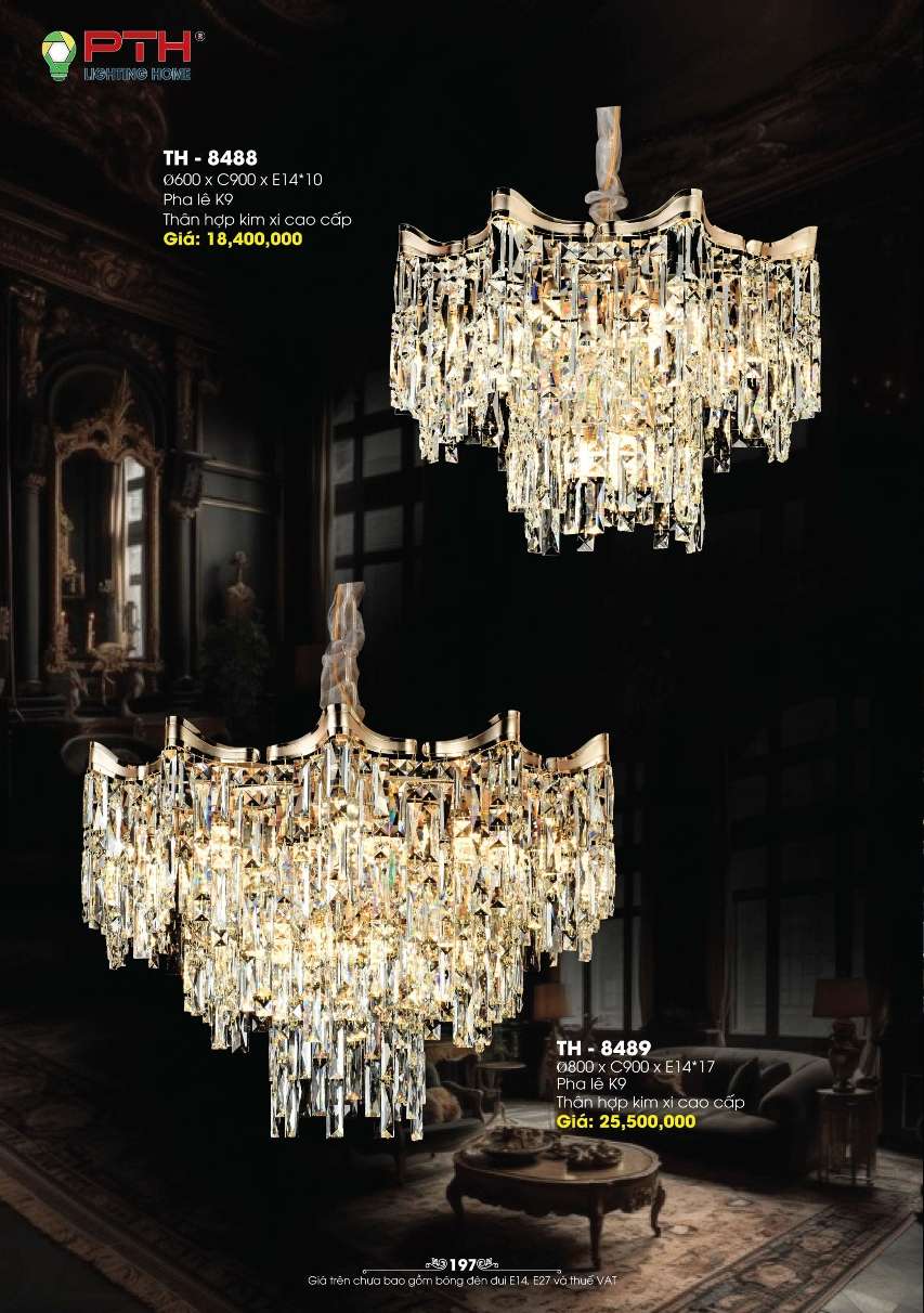 Đèn thả PTH Lighting Home TH - 8488, TH - 8489