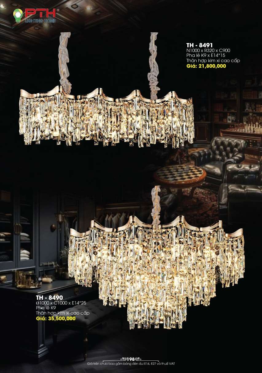 Đèn thả PTH Lighting Home TH - 8491, TH - 8490