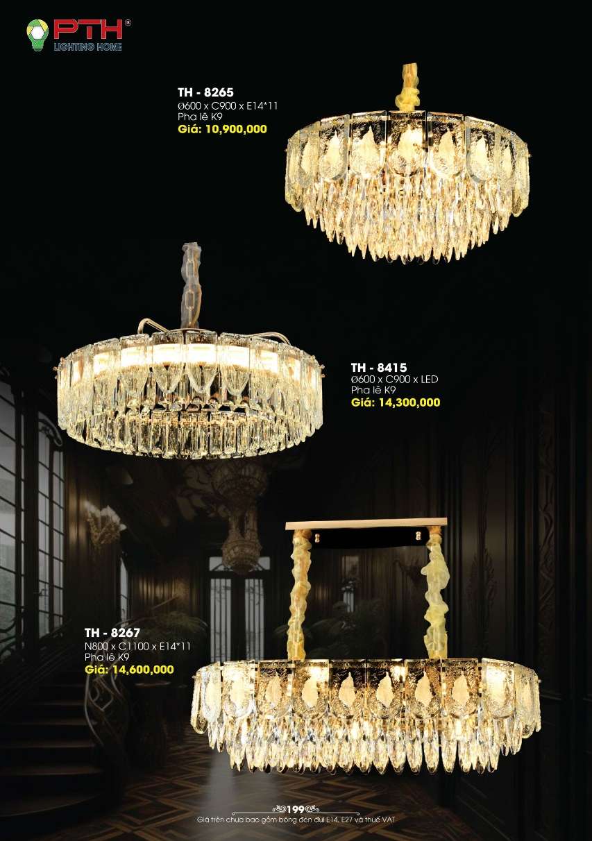Đèn thả PTH Lighting Home TH - 8265, TH - 8415, TH - 8267