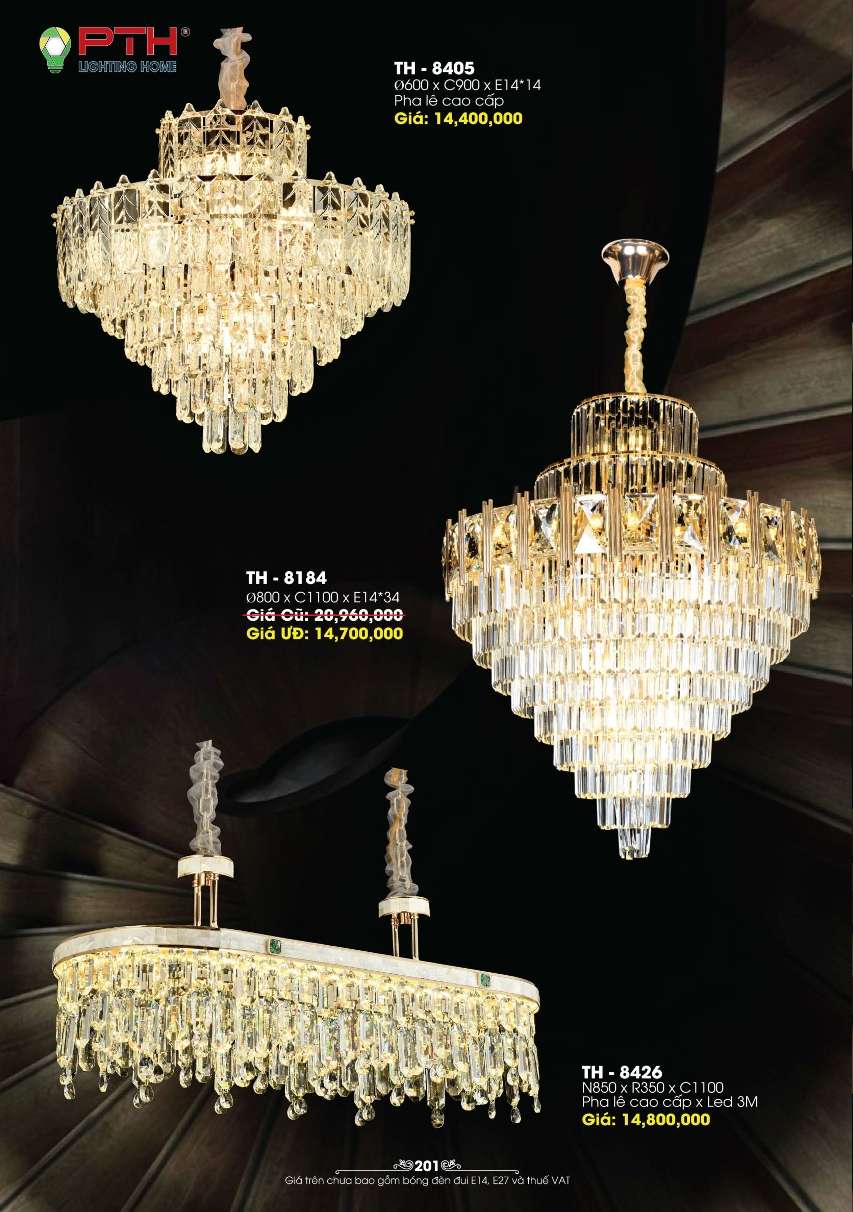 Đèn thả PTH Lighting Home TH - 8405, TH - 8184, TH - 8426