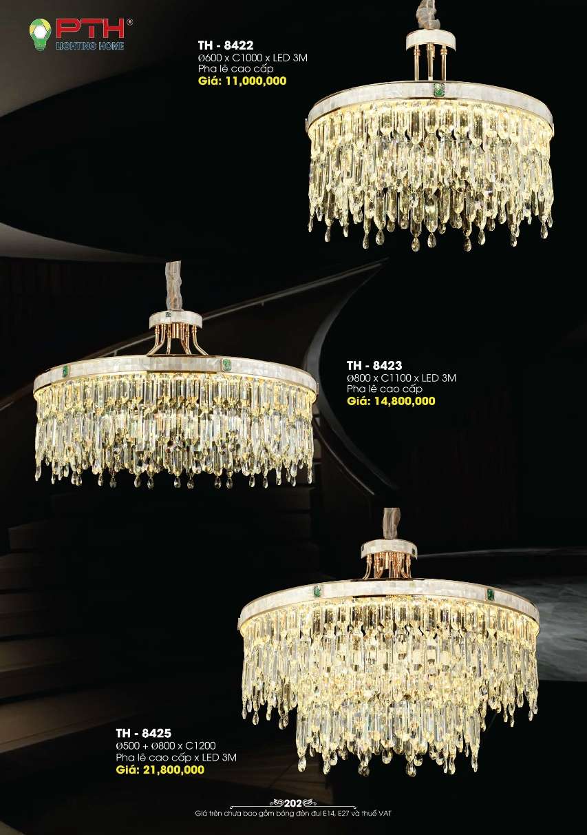 Đèn thả PTH Lighting Home TH - 8422, TH - 8423, TH - 8425