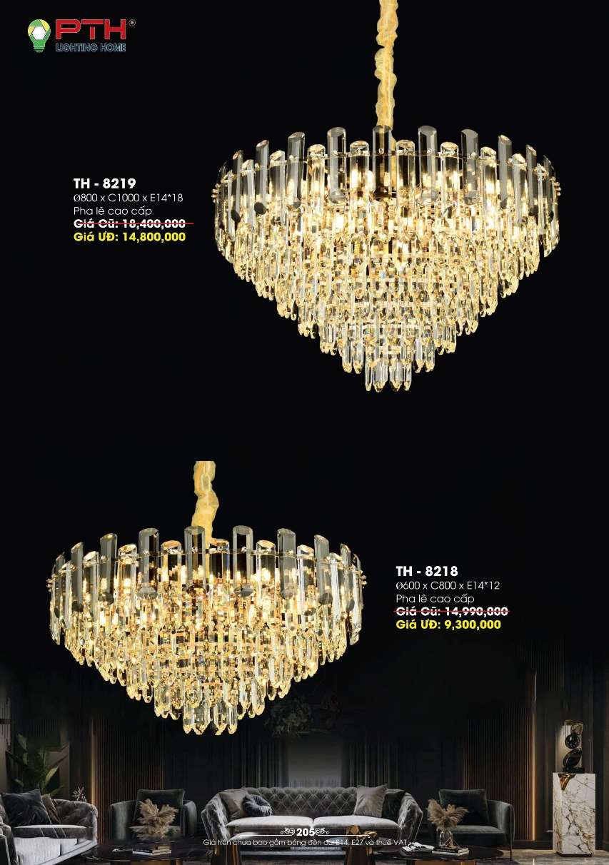 Đèn thả PTH Lighting Home TH - 8218, TH - 8219