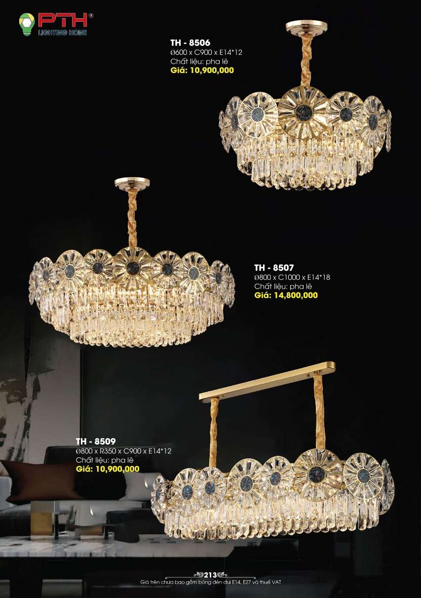 Đèn thả PTH Lighting Home TH - 8506, TH - 8507, TH - 8509