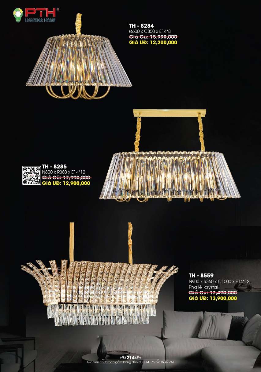 Đèn thả PTH Lighting Home TH - 8284, TH - 8285, TH - 8559