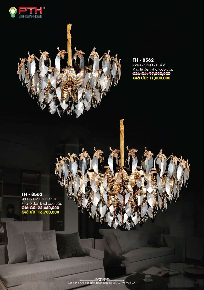 Đèn thả PTH Lighting Home TH - 8562, TH - 8563
