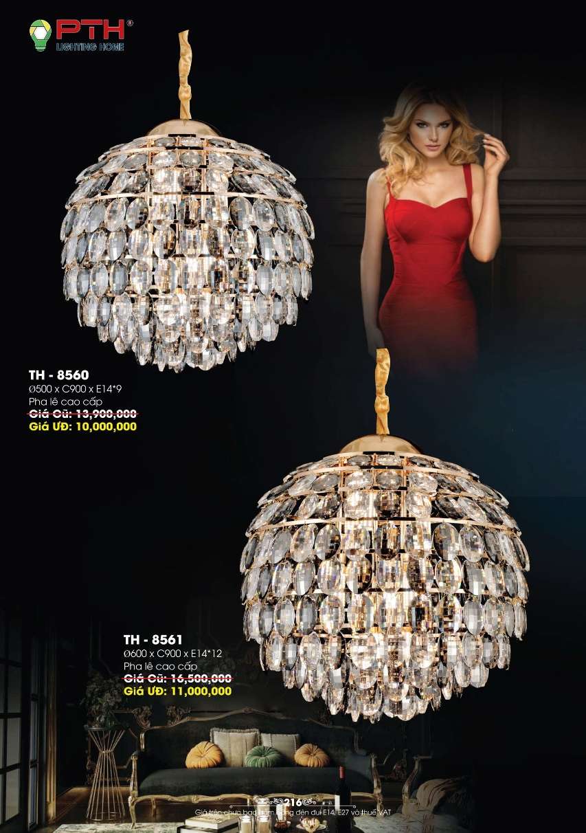 Đèn thả PTH Lighting Home TH - 8560, TH - 8561